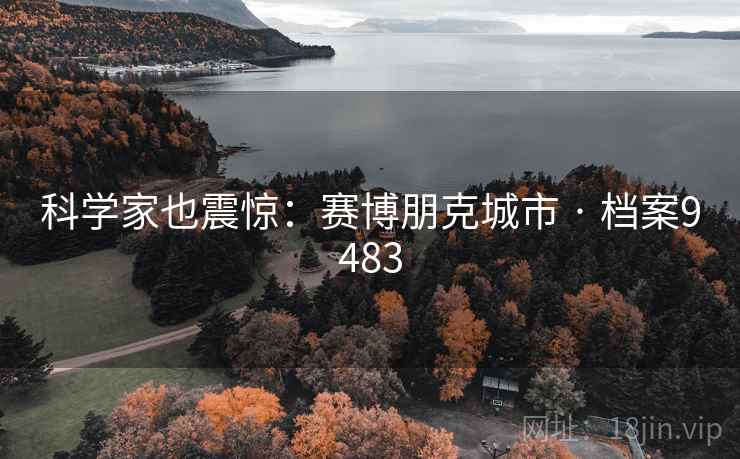 科学家也震惊：赛博朋克城市 · 档案9483